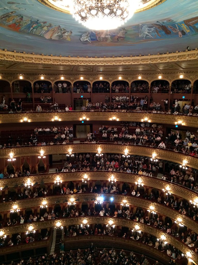 45 A Full House For The Opera Performance Teatro Colon Buenos Aires